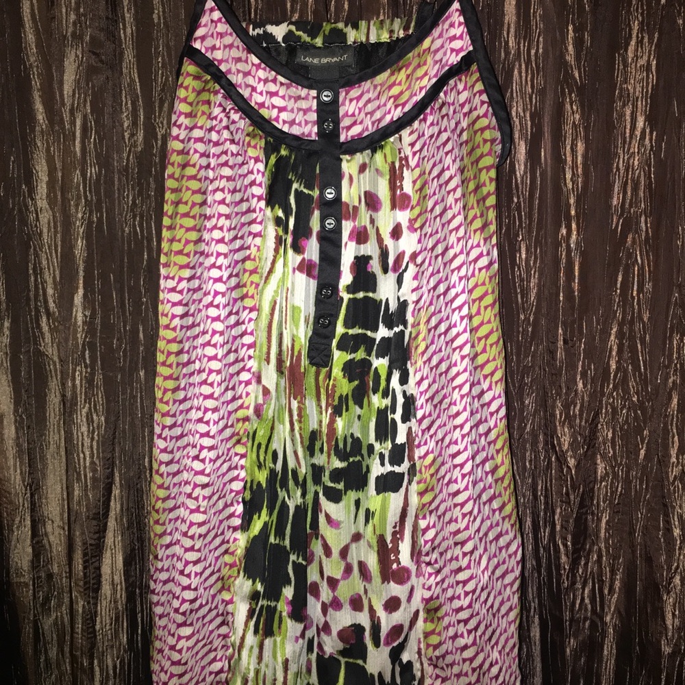 MULTI PRINT SPAGHETTI STRAP